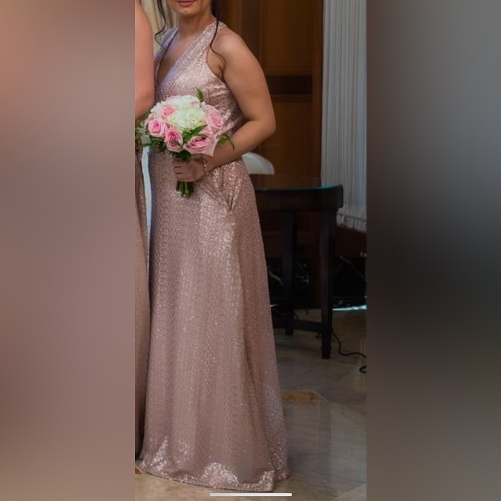 Rose Gold women dress size 6